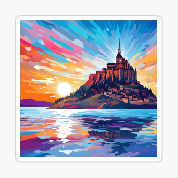 Item preview, Mont Saint Michel Abbey - France designed and sold by petraroest.