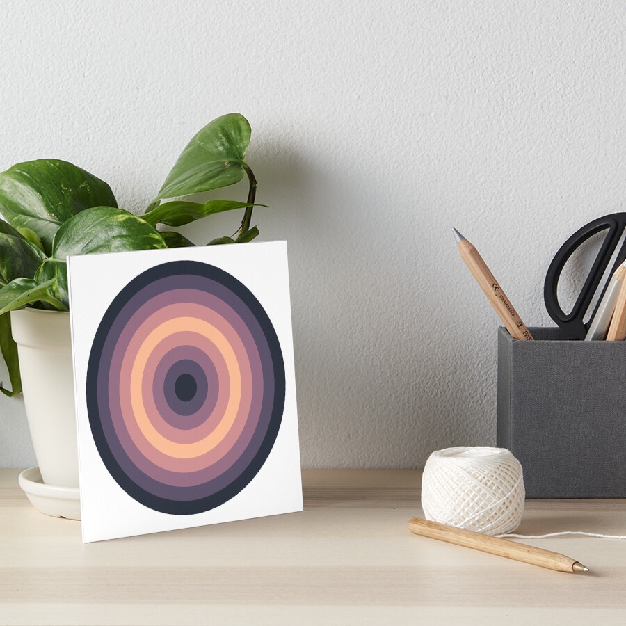 Item preview, Art Board Print designed and sold by PatternSalad.