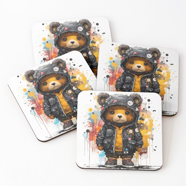 Item preview, Doudou, the Asphalt Explorer Bear designed and sold by ObjCrea123.