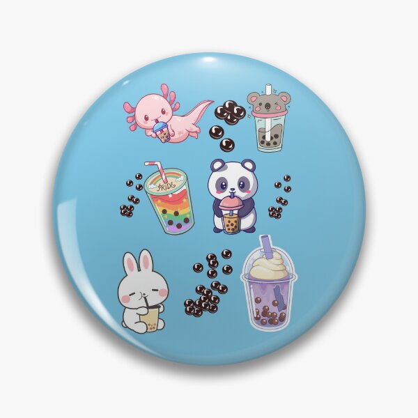 Item preview, Diversidad del té de burbujas - Tapioca Animals designed and sold by BloomingByL.
