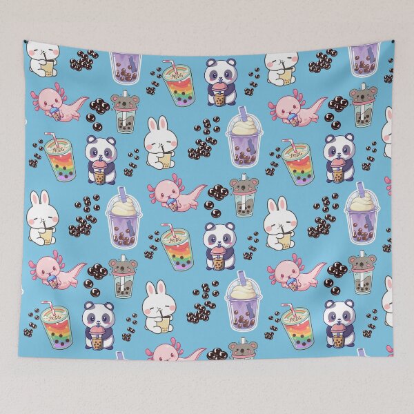 Item preview, Diversidad del té de burbujas - Tapioca Animals designed and sold by BloomingByL.