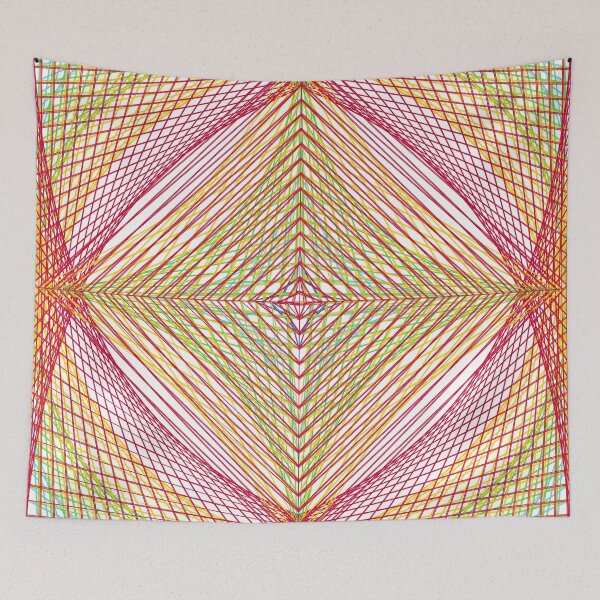 Item preview, Rectangular Pattern #4 Morph C [16026-RYGCBP-WB] designed and sold by LottMultimedia.