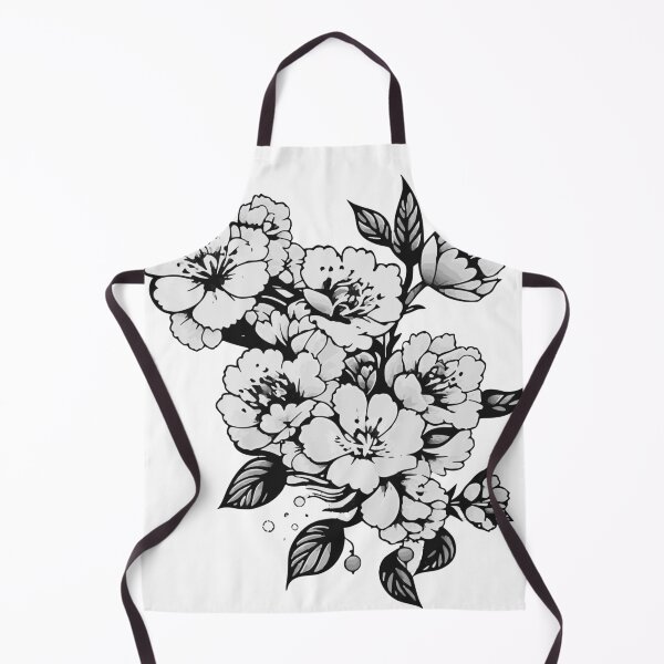 Item preview, Floral Scarf Grey designed and sold by LosMana.