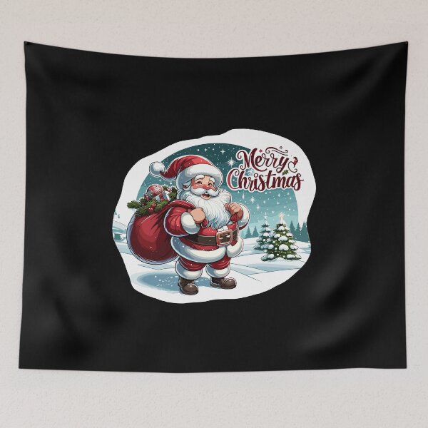 Item preview, Merry Christmas - Santa Illustration designed and sold by MrERNST.
