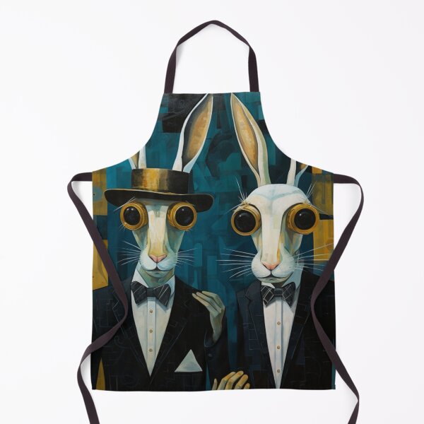Item preview, Hares in Dinner Suits designed and sold by whitecat23.