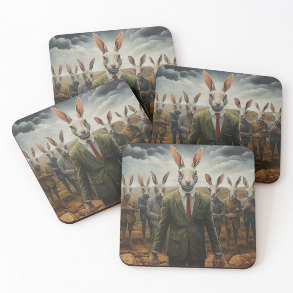 Item preview, Hares Are United designed and sold by whitecat23.