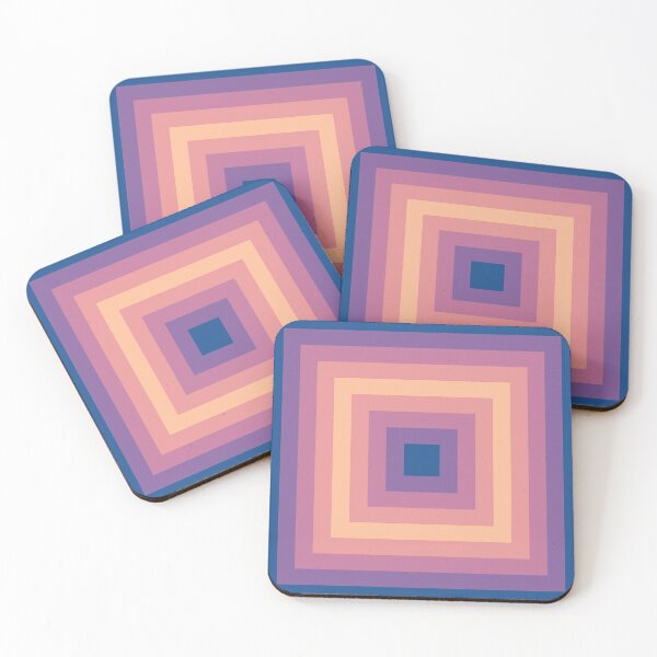 Item preview, Nautical Blue Peach Fuzz Abstract Pattern designed and sold by PatternSalad.