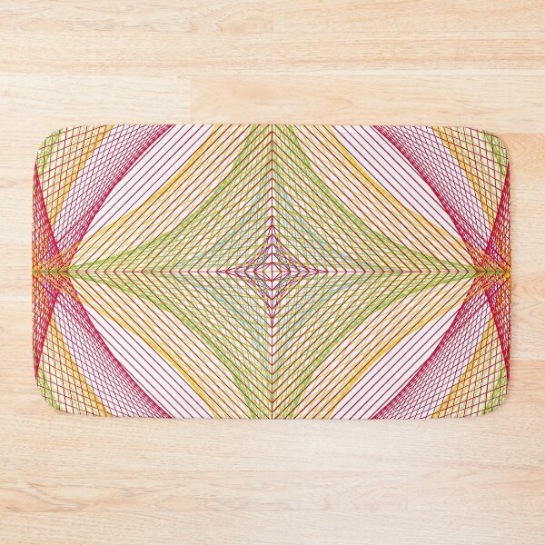 Item preview, Rectangular Pattern #4 Morph C [16011-RYGCBP-WB] designed and sold by LottMultimedia.