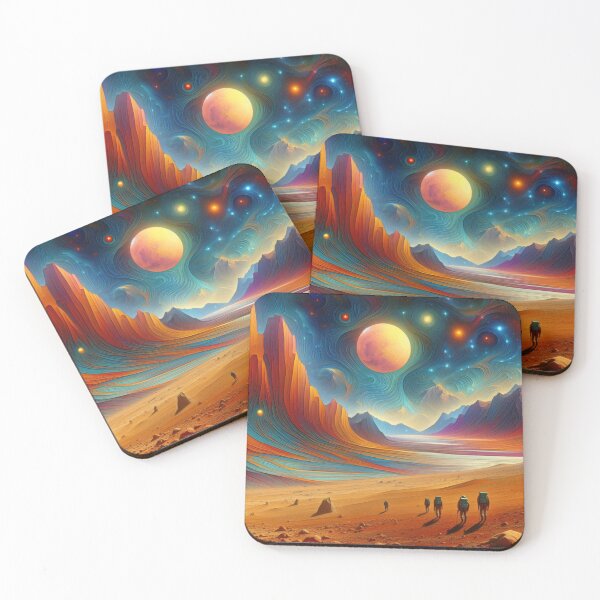 Item preview, Hiking Tour of Your Favorite Exoplanet designed and sold by The Drewbs at Skipton Studioz.