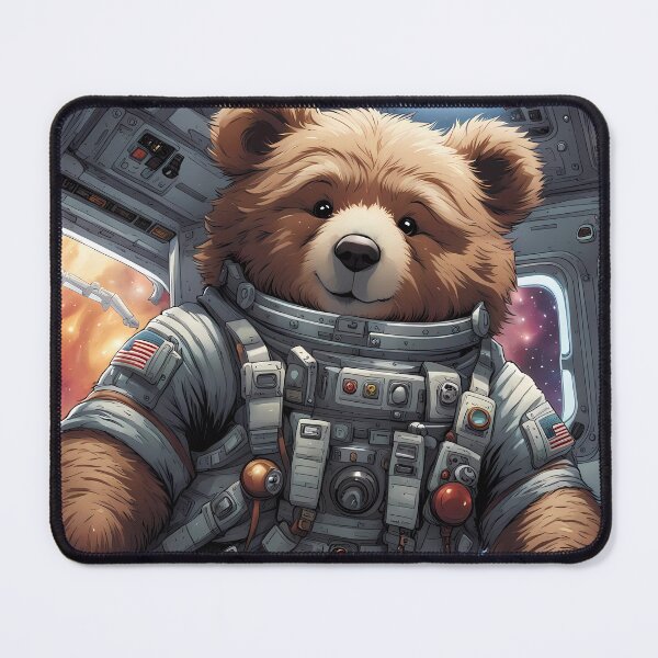 Item preview, Teddy in the international Space station celebrating Christmas designed and sold by Colin Bentham.