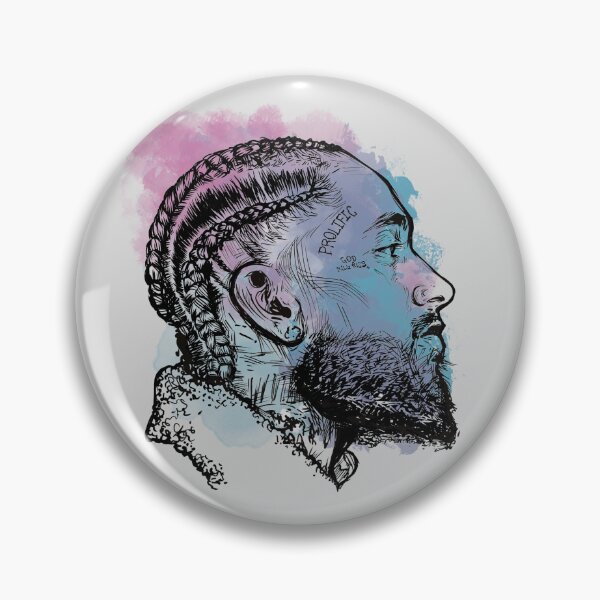 Item preview, Nipsey Hussle Original Portrait Sketch West Coast legend designed and sold by BasicLee.