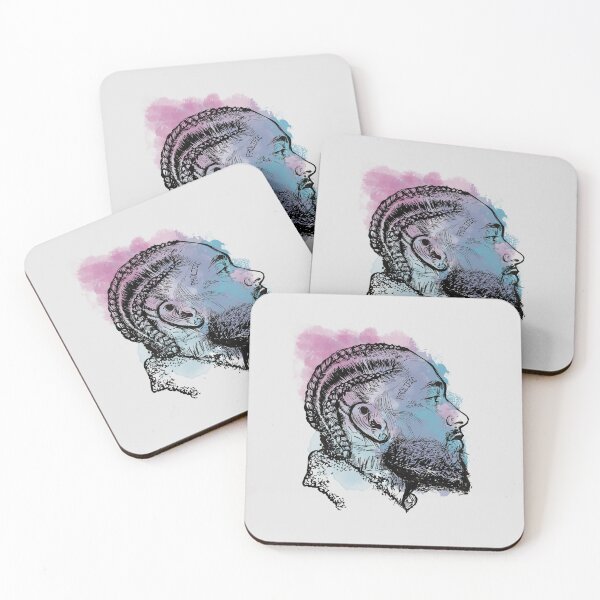 Item preview, Nipsey Hussle Original Portrait Sketch West Coast legend designed and sold by BasicLee.