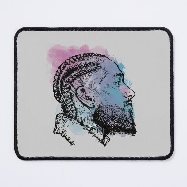 Item preview, Nipsey Hussle Original Portrait Sketch West Coast legend designed and sold by BasicLee.