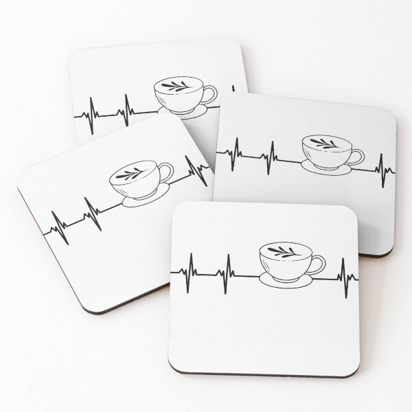 Item preview, Coffee heartbeat  designed and sold by LU NA.