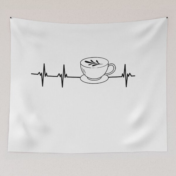 Item preview, Coffee heartbeat  designed and sold by LU NA.