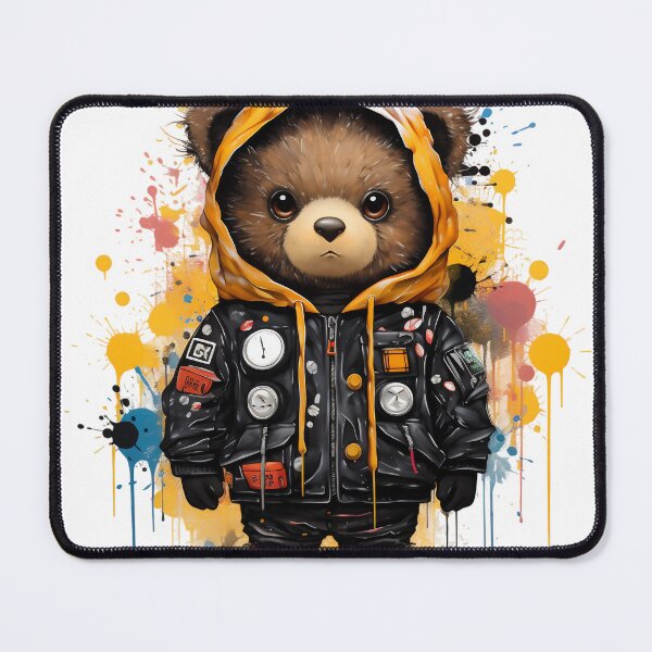 Item preview, Doudou the Bear in the City Whirlwind designed and sold by ObjCrea123.