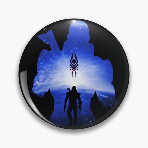 Item preview, Mass Effect - Commander Shepard *Negative Illusion* designed and sold by MyRetroArt.