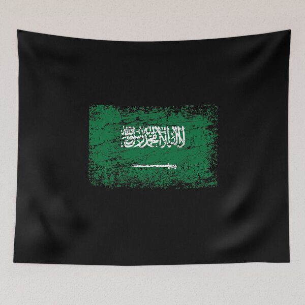 Item preview, Saudi Arabia flag used look designed and sold by GeogDesigns.