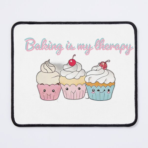 Item preview, Baking is my therapy designed and sold by MGSdesing.