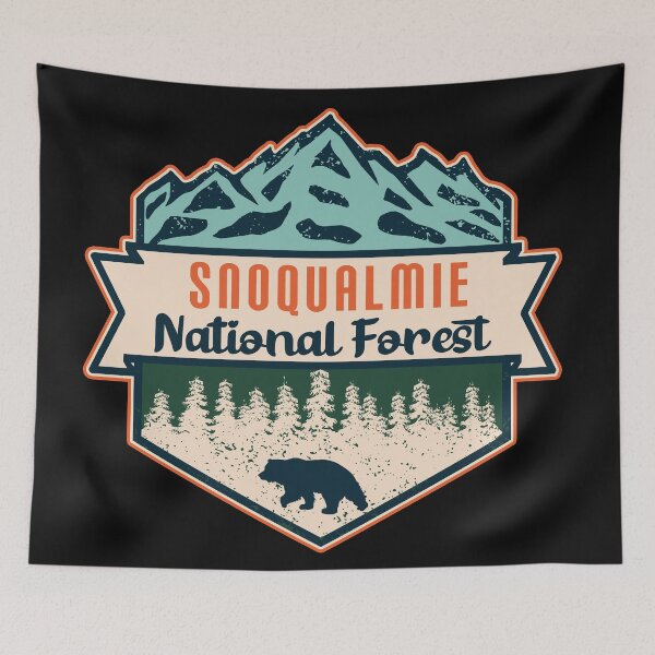 Item preview, Snoqualmie National Forest designed and sold by Nature-spirit.