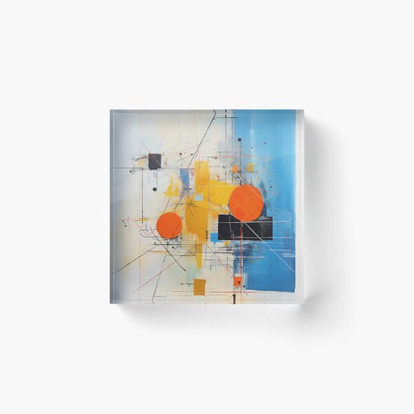 Item preview, Abstract painting - modern wall-art designed and sold by mliotard.