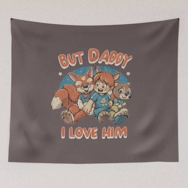 Item preview, But daddy I love him - funny quote designed and sold by Superdealkoeln.