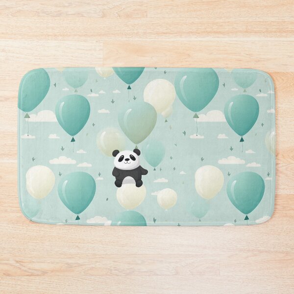Item preview, Panda with an inflatable balloon designed and sold by Artdroid.