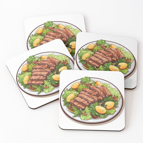 Item preview, Steak with Salad designed and sold by marezino.