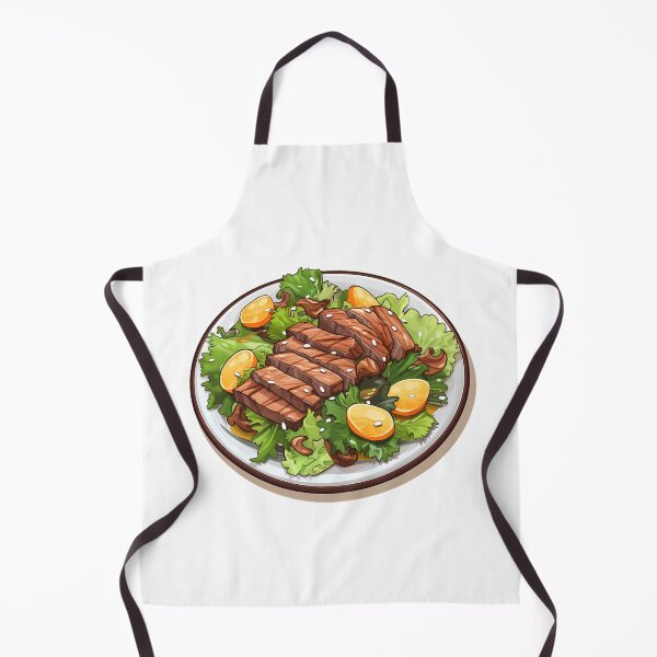 Item preview, Steak with Salad designed and sold by marezino.
