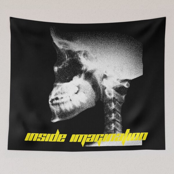 Item preview, Inside Imagination Typography. X-Ray Human Skeleton. designed and sold by FriskySloths.