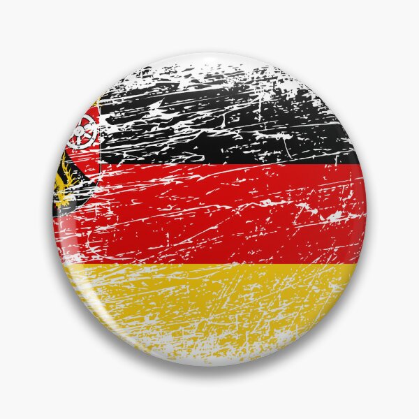 Item preview, Rhineland-Palatinate flag flag used look designed and sold by GeogDesigns.