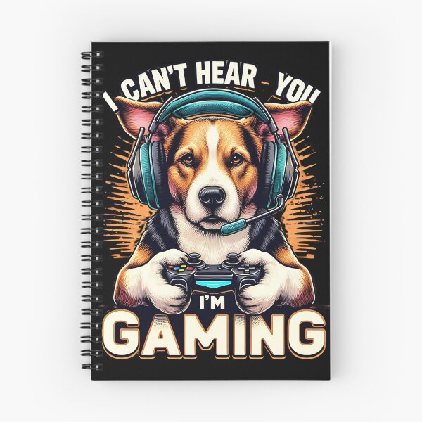 Item preview, I Can´t Hear you I am Gaming funny corgi dog designed and sold by peanut tee.