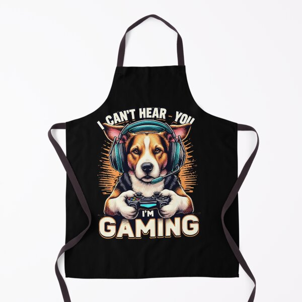 Item preview, I Can´t Hear you I am Gaming funny corgi dog designed and sold by peanut tee.