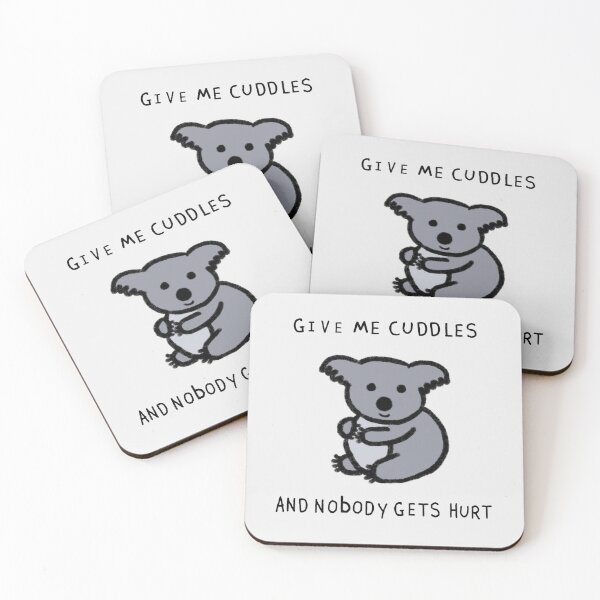 Item preview, Give me cuddles and nobody gets hurt designed and sold by Rob Price.