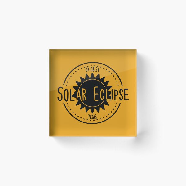 Item preview, Texas 040824 Total Solar Eclipse 2024 designed and sold by EmeraldeaArt.