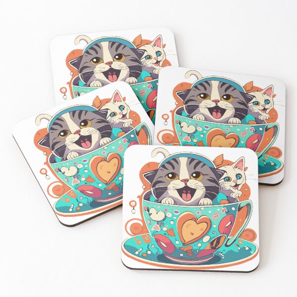 Item preview, Cute Kittens in a Mug designed and sold by Ruthrasankar.
