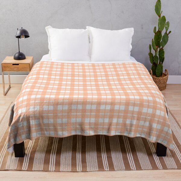 Item preview, Pastel Peach Plaid designed and sold by Artistestella.