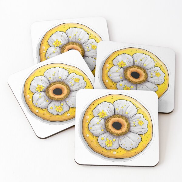 Item preview, Donut with Lemon Flavor and Seeds designed and sold by marezino.