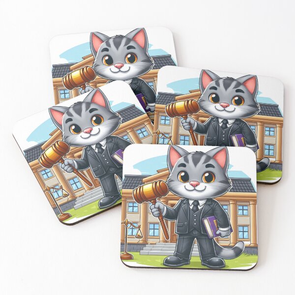 Item preview, In Pursuit of Truth: Adventures of the Courtroom Cat designed and sold by AIStoore.