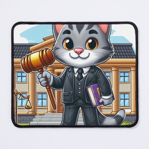 Item preview, In Pursuit of Truth: Adventures of the Courtroom Cat designed and sold by AIStoore.