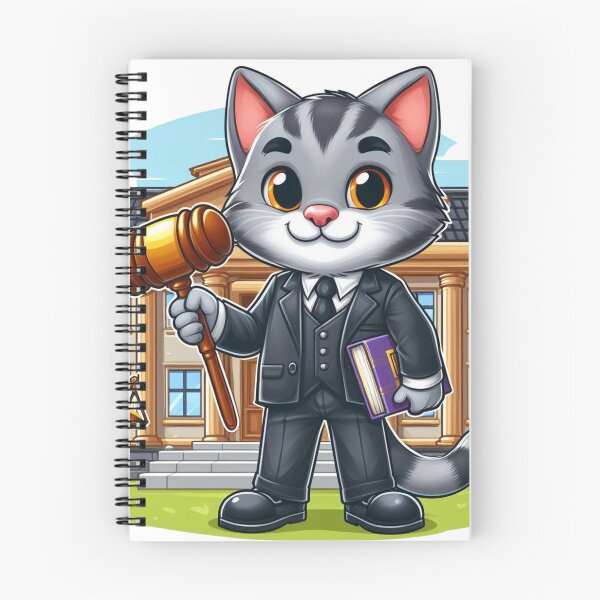 Item preview, In Pursuit of Truth: Adventures of the Courtroom Cat designed and sold by AIStoore.