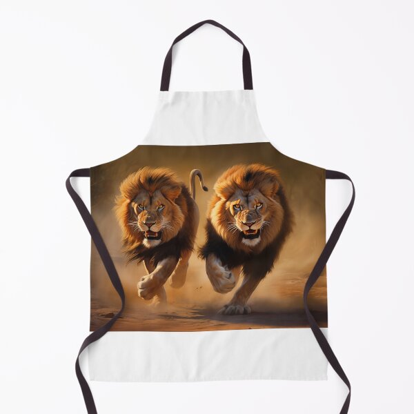Item preview, Two lions - The Ghost and the Darkness designed and sold by PetsArt.