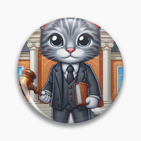 Item preview, In Pursuit of Truth: Adventures of the Courtroom Cat designed and sold by AIStoore.