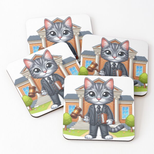 Item preview, In Pursuit of Truth: Adventures of the Courtroom Cat designed and sold by AIStoore.