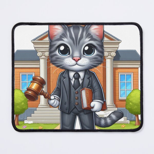 Item preview, In Pursuit of Truth: Adventures of the Courtroom Cat designed and sold by AIStoore.