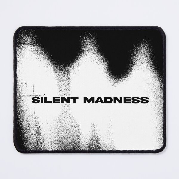 Item preview, Silent Madness Typography. Silhouette Blurry Grunge designed and sold by FriskySloths.