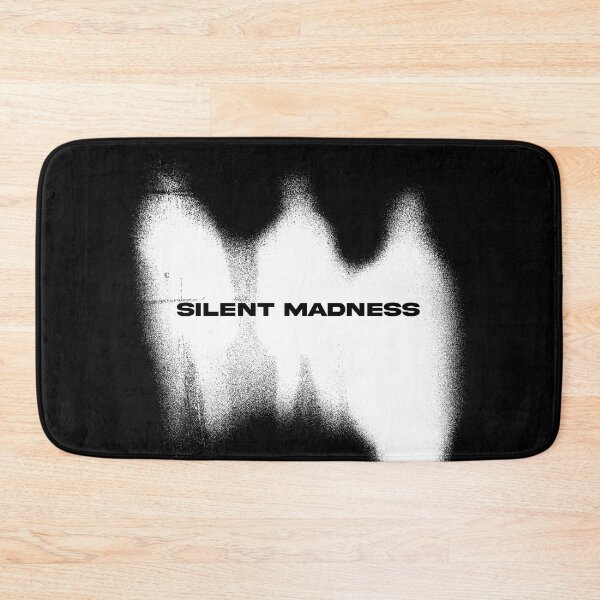 Item preview, Silent Madness Typography. Silhouette Blurry Grunge designed and sold by FriskySloths.