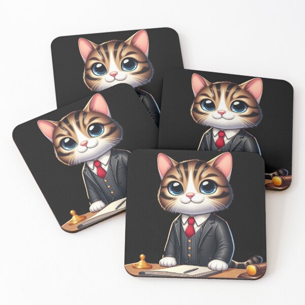 Item preview, In Pursuit of Truth: Adventures of the Courtroom Cat designed and sold by AIStoore.