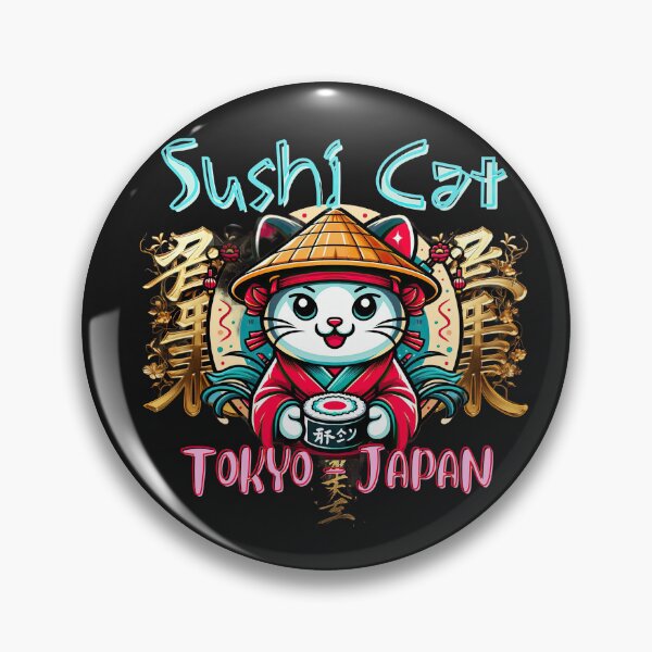 Item preview, Sushi Cat First Original Design designed and sold by 3 CITIES.