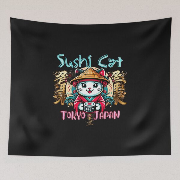 Item preview, Sushi Cat First Original Design designed and sold by 3 CITIES.